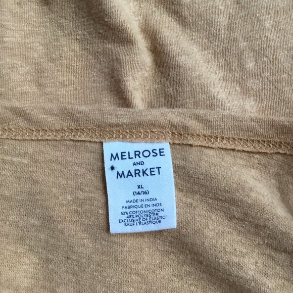 Melrose and Market Girl's Tank Top Camel XL (14/16) - Picture 3 of 3
